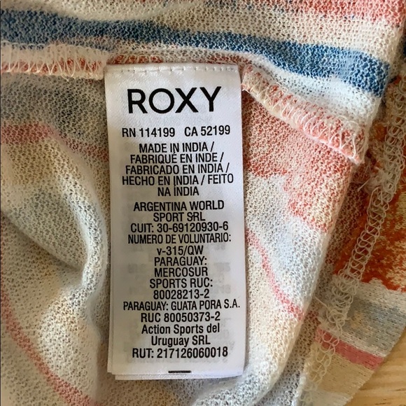 NWT ROXY Striped Sundress Summerland Party - Picture 9 of 12